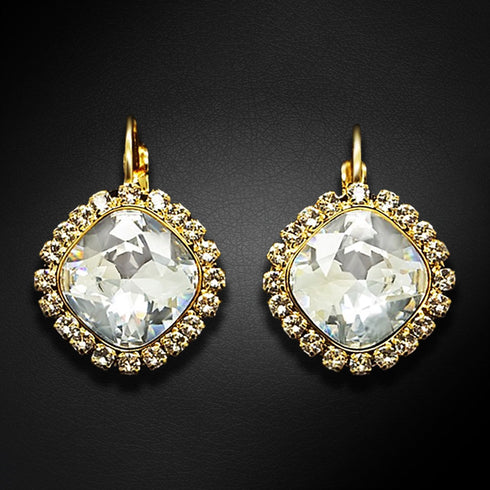 Auskari "Apžilbinošs Mirdzums III" ar Swarovski™ kristāliem